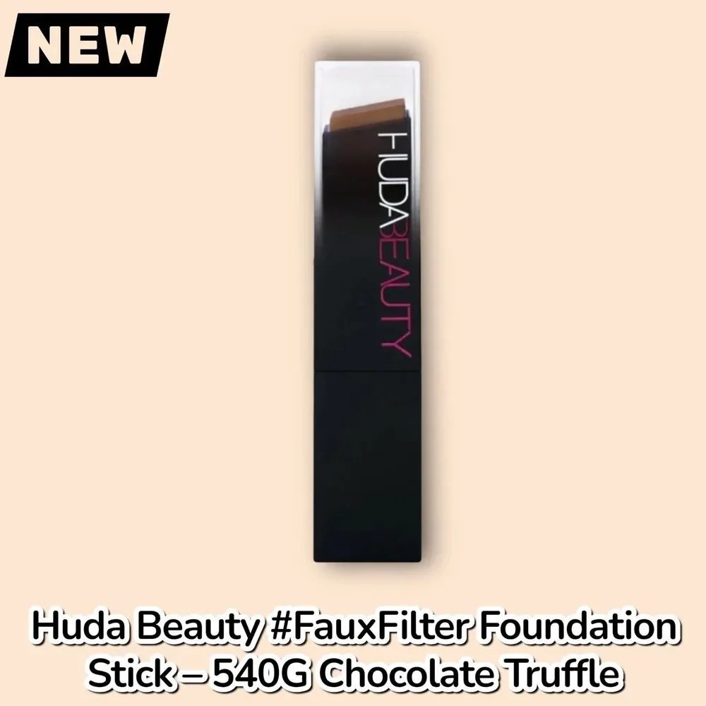 New Huda Beauty #FauxFilter Skin Finish Buildable Coverage Foundation Stick – 54